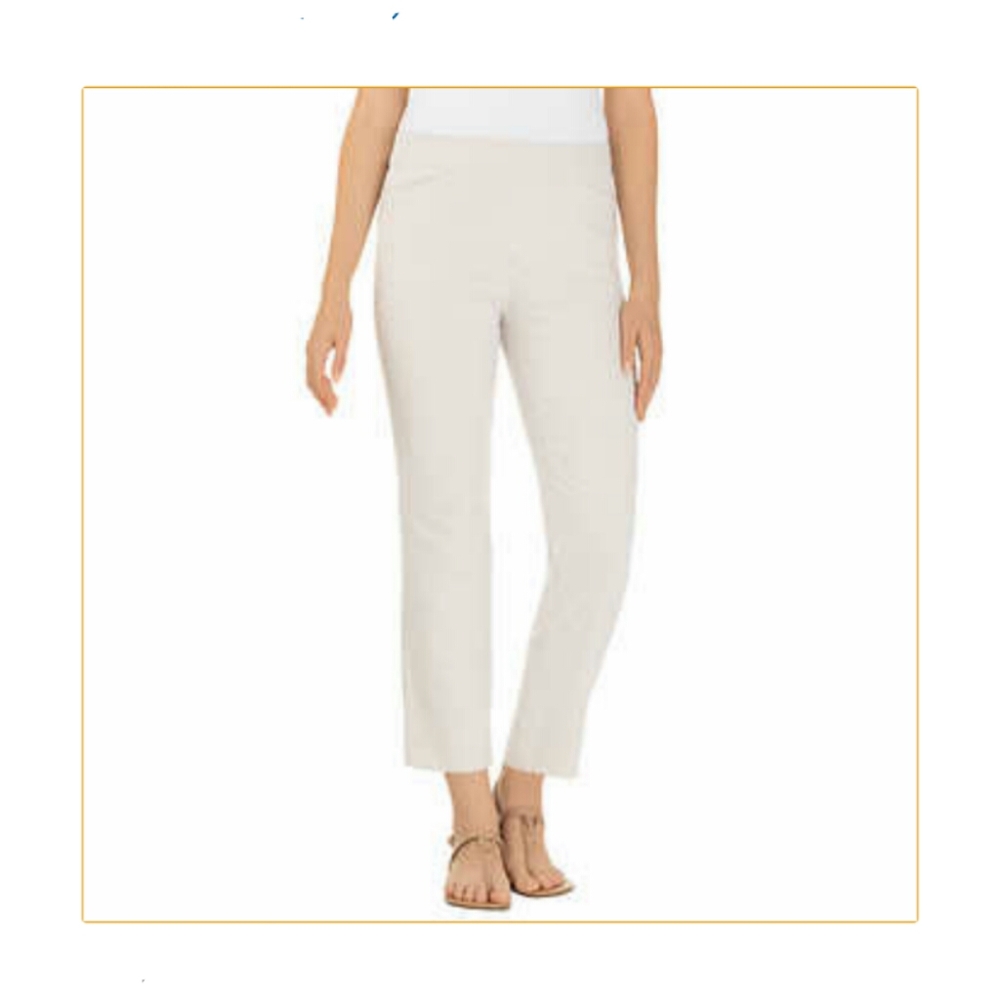 Hilary Radley Pull-On Ankle Pant